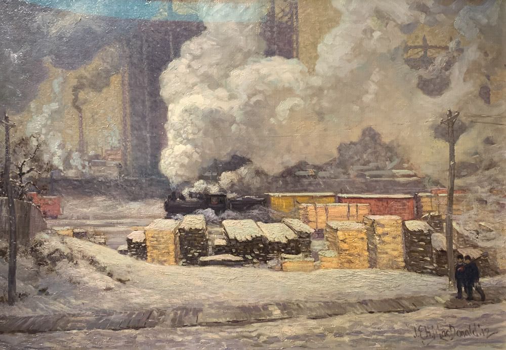 J. E. H. MacDonald: Tracks and Traffic