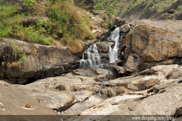 A waterfall (barely)