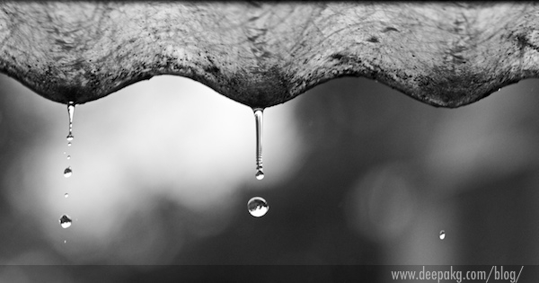 A rainy day at coorg