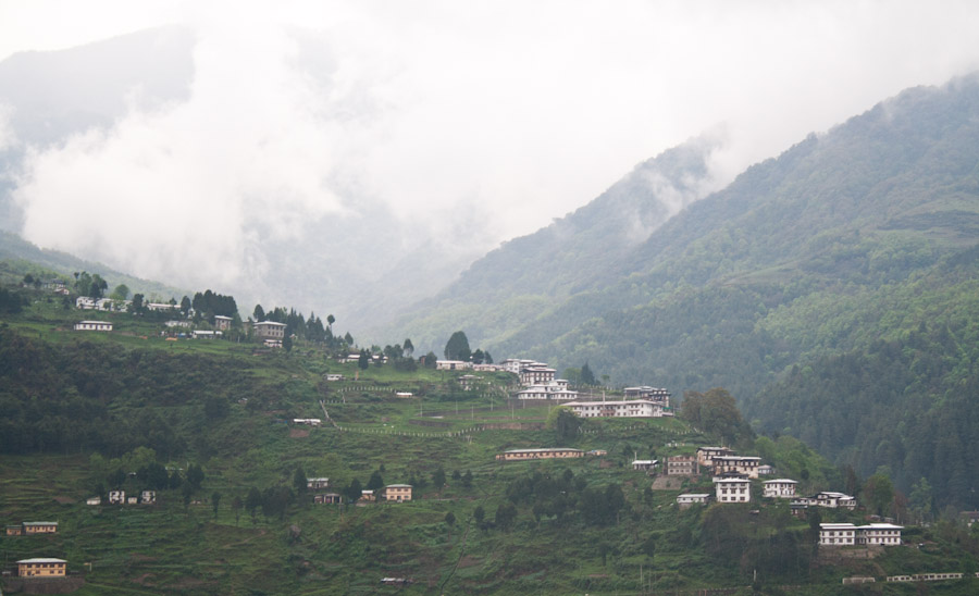 A cloud covered valley that wasn't a dream