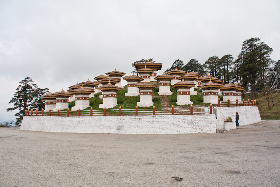 Chortens near Dochula Pass