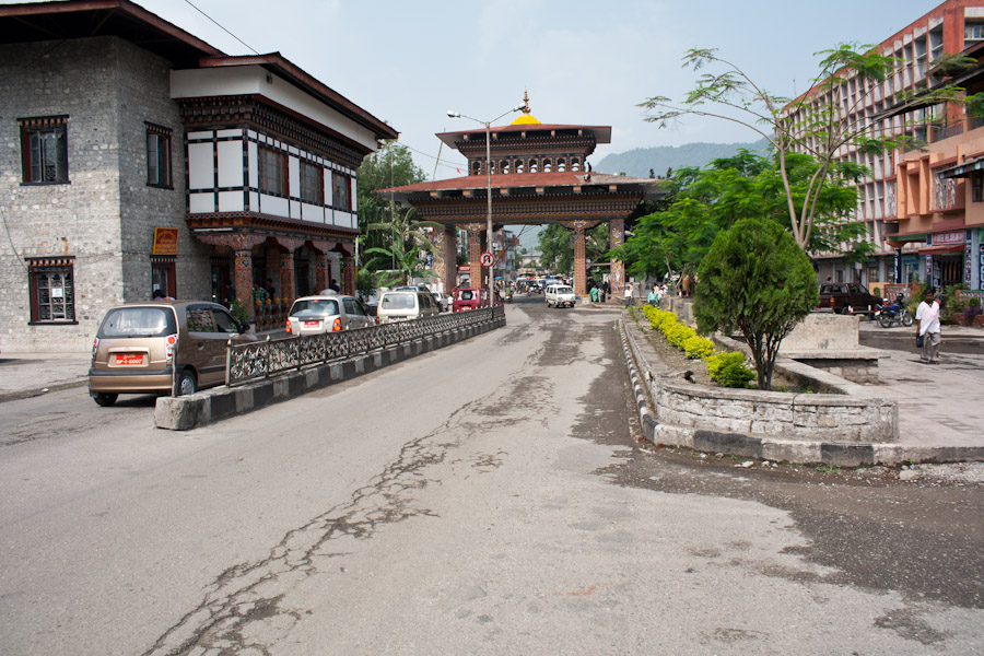 In Bhutan (from Jaigaon)