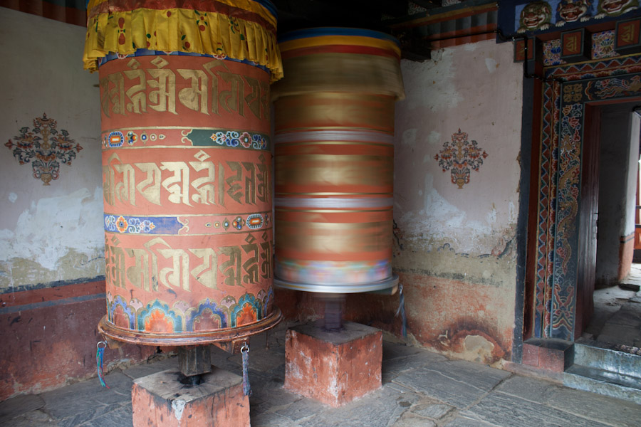 More prayer wheels